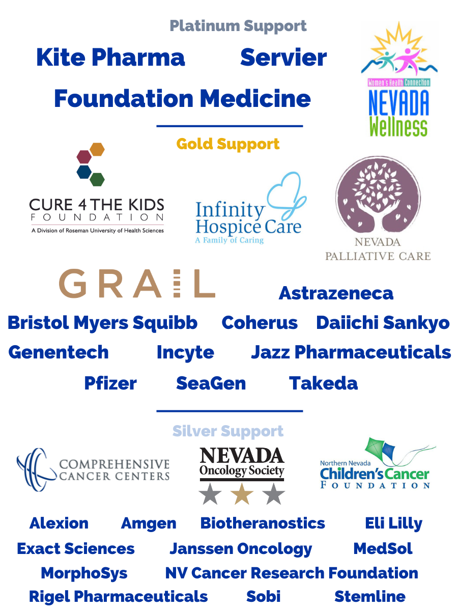 Nevada Cancer Control Summit Sponsors and Exhibitors