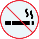No smoking warning sign