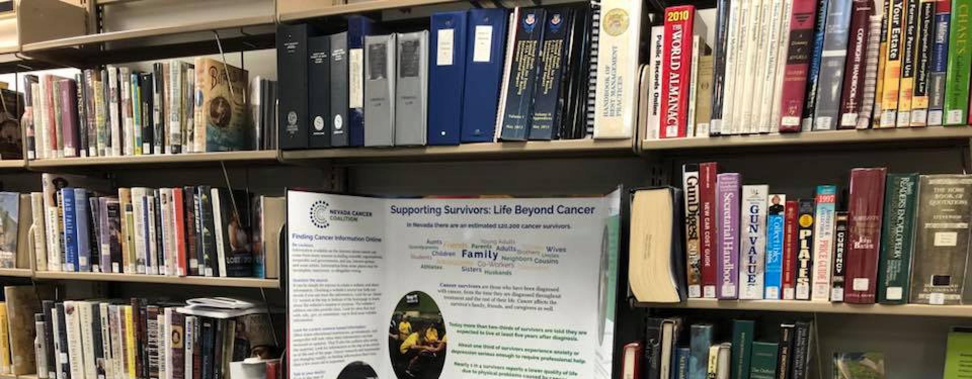 NCC Highlights Survivorship at Nevada Libraries