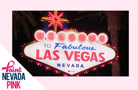 Pink Las Vegas Sign