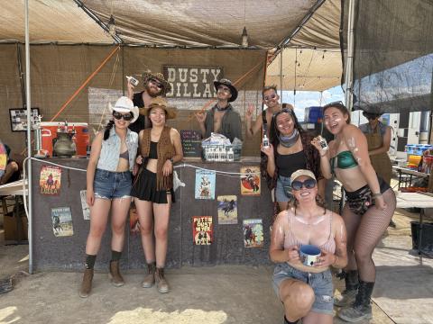 The Dusty Dillas at Burning Man